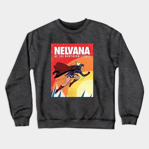 Women Best Comic Crewneck Sweatshirt by darafa